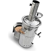 İFYIL Pelet Yakıtlı Dumansız Paslanmaz &Ccedil;elik 4 Litre Semaver (Peletli)
