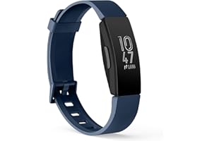 Yisica Bracelet Compatible pour Fitbit Inspire HR/Fitbit Inspire, Silicone Bracelet de Remplacement Accessoites avec Fitbit Inspire HR/Fitbit Inspire, Femme Homme, S/L
