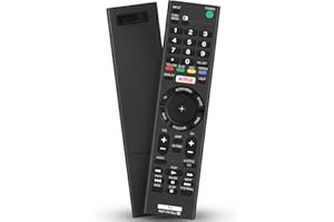 QINCINA Replacement Universal Remote Control for Sony TV, Compatible All Sony LED, LCD, Televisions Remote Control RMT-TX100U- No Setup Required