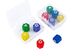 GWAWG 10PCS Gonggi Stones Korean Games, Gonggi Weighted, Korean Traditional Stone Throwing Games with Many Small Gong-Gi Stones, Mini Game Grasping Stones Gong Gi Set for Family Travel Party