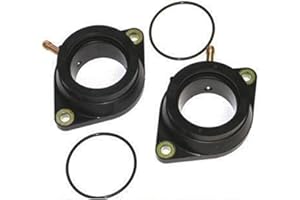 HOYPEYFIY Carburetor Carb Intake Manifold Boots Joint for Yamaha XVS1100 VStar 99-09 K&L 11-6090(Left & Right)