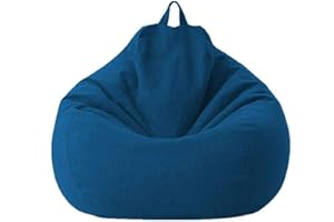 TORUIWA. Toruiwa - Pouf a forma di pera per adulti e bambini, gigante e senza imbottitura, grande poltrona, per salotto, interni ed esterni