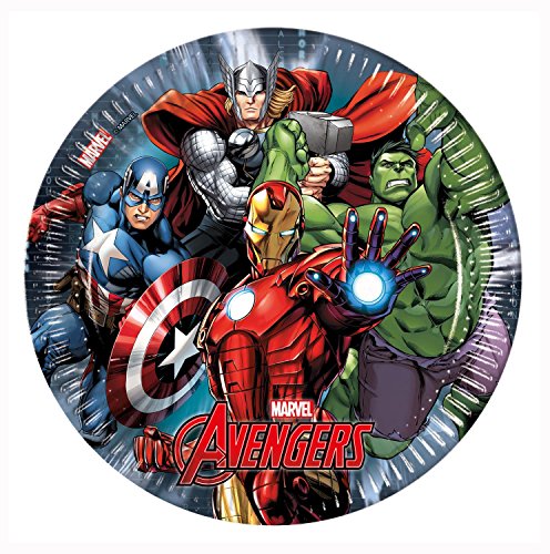 Procos 10110953B – Party Marvel Avengers Power Set 1, Größe S, 37 teilig - 2