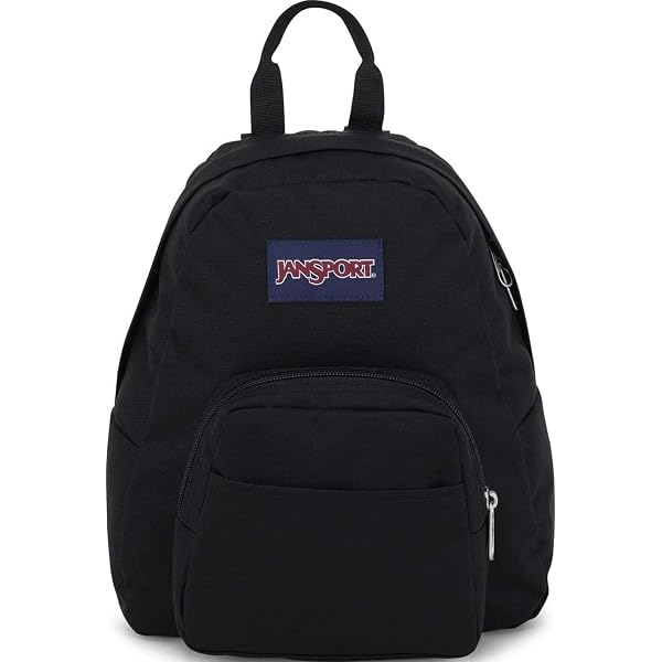 JANSPORT SuperBreak One Backpack, 42.5 cm, 26 L, Black (Black)+Basic Accessory Pouch, 21 cm, 0.5 L, Black (Black) Fashion