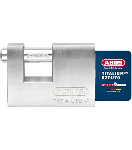 Lucchetto Viro 553 In Ottone Con Arco Da 17 Mm - Sicuro E Resistente Per Uso Generale