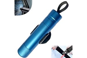ADFUGE Hammerdex - Hammerdex Glass Breaker, Hammerdex Fensterbrecher, Hammerdex -Autosicherheitswerkzeug, Hammerdex Sicherheitshammer, Hammerdex -Werkzeug, Safehammer Glass Breaker (Blue)