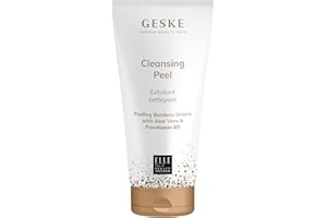 GESKE | Exfoliante Limpiador | Cepillo facial GESKE SmartAppGuided™ | Exfoliación aloe vera, provitamina B5 y granos de bambú | Limpiadores | Contra las impurezas | Todo tipo de piel | Fórmula vegana