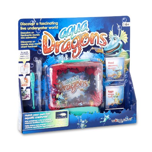 Aqua Dragons- Mundo Submarino Juguete Educativo, (World Alive W4001)