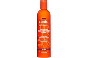 ‎CANTU CANTU Sheabutter für natürliches Haar feuchtigkeitsspendende Locken activierende Creme, 355 ml