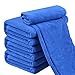 Zeltauto Blue Microfiber Towels Cleaning Cloth Anti-Scratch Towels Quick Dry Car Detailing Care-Pack of 6 RS.1999.00