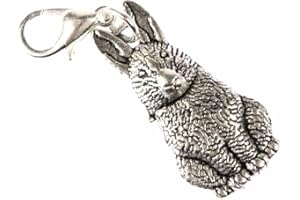 Miniblings Bunny Rabbit Charm Pendant Easter Silver