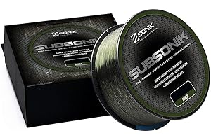 SONIK SPORTS Sonik SubSonik Green Carp Mono Line 1200m: 18lb