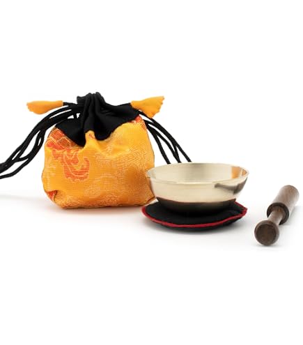 Maillet Doux En Laine Rouge Pour Bol Chantant – Idéal Yoga & Méditation, Fait Main Ultra Confortable