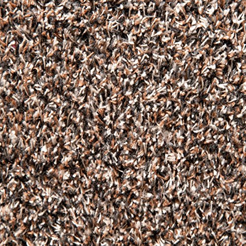 casa pura® Eingangsmatte aus 100% Baumwolle | hohe Schmutz- und Feuchtigkeitsaufnahme | beige – meliert | 40x60cm - 2