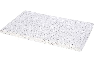Acomoda Textil - Colchón Minicuna 80x50x5 cm. Colchón para Bebé Impermeable y Transpirable, Funda Desenfundable y Lavable 100% Algodón. (Minicuna 80x50x5 cm, Gris)