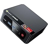 Beelink SER5 PRO Mini PC, Mini Computers con AMD Ryzen 7 5700U (8C/16T, Turbo 4.3Ghz), 16G SO-DIMM DDR4+500GB M.2 2280 PCIe 3