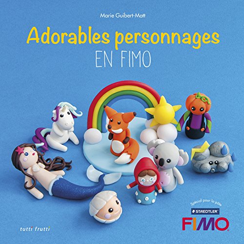 couverture de : Adorables personnages en fimo