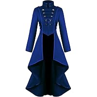 Pantaloni Steampunk Gotici A Vita Alta Per Donna – Zip Diagonale E Bottoni Laterali, Stile Vittoriano Vintage
