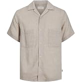 JACK &amp; JONES JPRCCCAIRO LINEN RESORT SHIRT S/S G&ouml;mlek Erkek