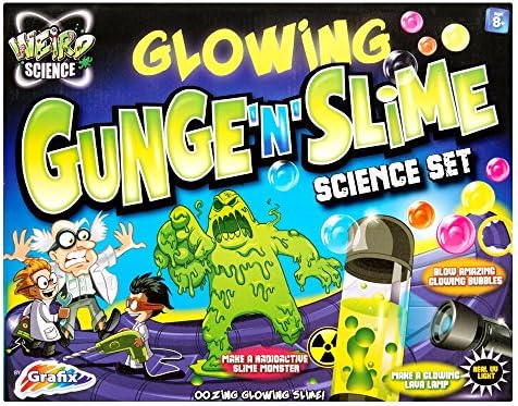 Weird Science CPRMS-SLIMEBUN2 Bundle of 2 Make-Your-Own Slime Kits Zombie Brain and Scented for Children