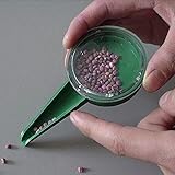 WEIQUN Sämaschine Garten, Pflanzspender, Kunststoff Seed Sämann, 5 Datei Dispenser Einstellbare Sämaschine, Hand Garten Blume