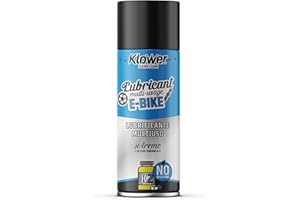 KLOWER IL REGNO DEL PULITO Klower Bike K2 Lubrificante Multiuso Spray Bici Bicicletta Bike Rimuove Grasso Olio Polvere Sporco 400 Ml