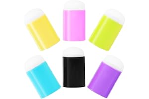 Qinsky Sponge Finger Schwamm Applikator,6Pcs Kunst-Fingerschwamm Multifunktionaler Finger Malschwamm Kunst Tinte Basteln Malschwamm Verwendet