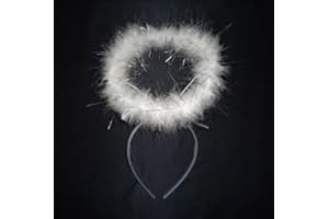 HENBRANDT White Nativity Angel Halo Headband