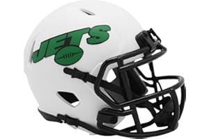 RIDDELL NFL - Mini casco da calcio Speed New York Jets Lunar Eclipse