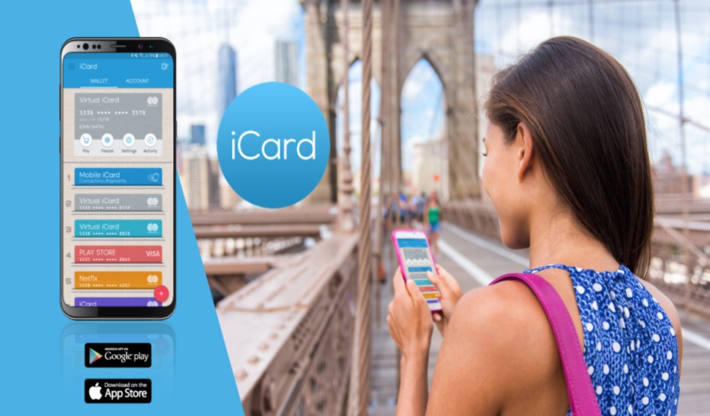 iCard Digital Wallet for Mobile Payments, Money Transfers and Loyalty