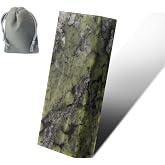 CHEERBRIGHT 1 PC 10000# Mini Final Fine Polishing Natural Green Agate Whetstone Polishing Oil Stone (2 x 0.8 x 0.4 inch)