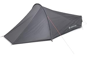 Lifesystems Solo Peak Ultra Lightweight Tent, 3000mm HH, All Season, 1 Man Fast-Pitch Tent for Fastpacking, Bikepacking, Wild Camping, Hiking and Events
