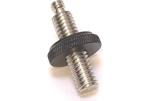 XJGMAO 1 Sets Length 40mm 1/4 To 3/8 Adjusting Digital Camera Tripod Axis Pan Head Connect Screw Adjustment Nut Adapter Flash Light-ing Video Photography Parts Accessories