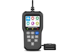 Mengshen OBD2 Scanner Lector Códigos Falla del Motor con Datos en Vivo Monitor Batería Escáner Diagnóstico para Vehículos OBDII/EOBD/JOBD+Can para 1996 o más nuevos
