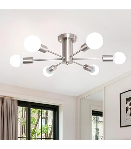 Trio Leuchten Ceiling lamp Marley 612400501, matt metal, ceiling lamp 5 lamps, excl. 1 x GU10 Trio Leuchten Ceiling lamp Marley 612400501, matt metal, ceiling lamp 5 lamps, excl. 1 x GU10