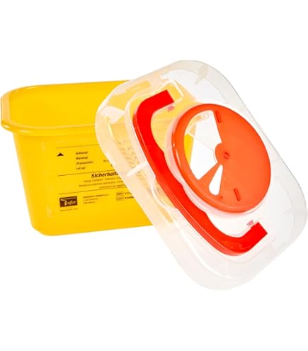 Contenitore Medibox 2,4 Litri Per Rifiuti Appuntiti - Smaltimento Sicuro In Ambito Medico - Foto 5