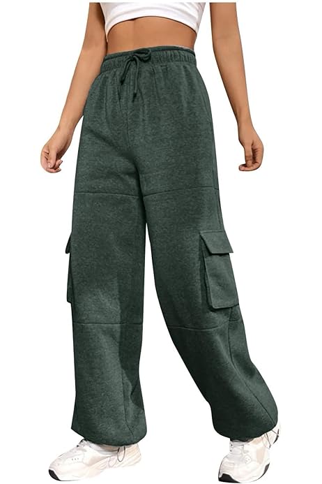 Pantaloni Tuta Donna In Cotone Comodissimi - Sportivi E Casual Con Vita Elastica E 3 Tasche