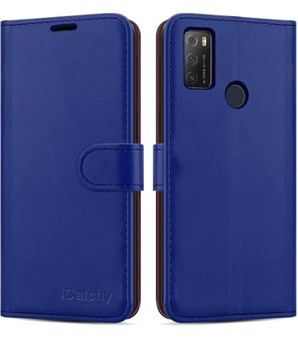 ICatchy Custodia Portafoglio In Pelle PU Per Alcatel 1S 2020 E 3L 2020 – Cover A Libretto Con Supporto E Slot Carte