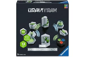 Ravensburger GravitraX POWER Interaktion förlängning. Elektroniska tillbehör för bollspår för barn från 8 år och äldre. Kan kombineras med alla GravitraX produkter och linjer