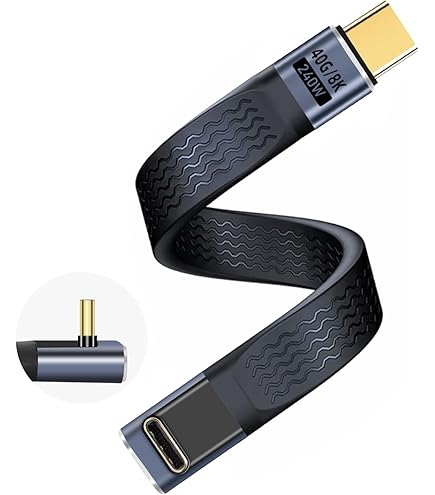 MEIRIYFA USB-C Kabel 40 Gbps & 100 W – Ultraschnell & Ultraflexibel