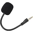 Replacement Game Mic Boom for Logitech G Pro, Detachable Noise Cancelling Microphone Boom for Logitech G Pro X Wired Gaming Headset, 3.5mm Microphone PC Game Headset