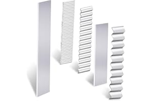 KALIONE 5 herramientas de arcilla polimérica, hoja de arcilla polimérica, herramientas de arcilla polimérica, juego de cortador de arcilla de polímero flexible, herramientas de corte de arcilla para