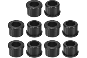 QUARKZMAN 18 stycken kabelgenomföring gummi, 10 mm ID 15 mm borrhål gummihylsor silikon topp hatt hålplugg gummitätning gummi