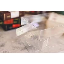 Carat Cases Deck Sleeves – 10 Transparente PET-Hüllen Für Poker-Spielkarten (0,3 Mm Dick, Je 8 G)