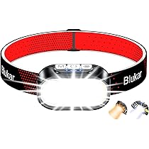 Lape Frontale Rechargeable, Blukar 2000L Super Luineux Étanche Léger