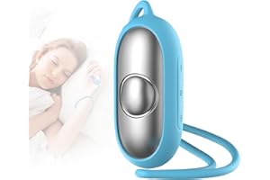 Sleep Aid Device - Winkithw Anxiety Relief for Adults, Type-C Rechargeable Microcurrent Insomnia Solution, Portable Sleep Aid for Improved Deep Sleep, Calm Palm Device (Blue)