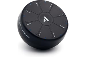 Artiphon Orba sintetizador portátil controlador Looper Midi (8 pads de detección capacitiva, acelerómetro y giroscopio, a bordo de Looper con 4 pistas, Bluetooth LE Midi, incl. aplicación Orba), negro