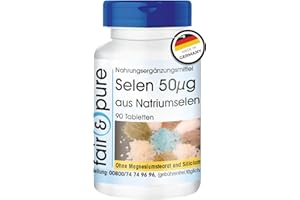 Fair & Pure® - Sélénium 50µg de sélénite de sodium - végan - 90 comprimés