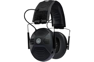 BERETTA Cuffie da Tiro elettroniche attive, protezione di 32dB SNR. Unisex adulto
