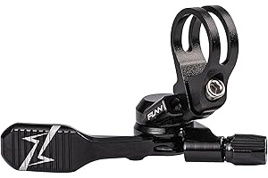 Funn UpDown Tija de Sillín Ajustable para Bicicleta de Montaña con Montaje de 4 Vías, Kit de Palanca Remota CNC Que se Adapta a Tijas de Sillín con Enrutamiento Externo e Interno